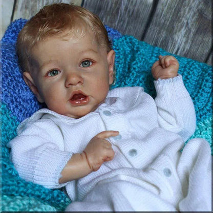 12"&16"inch ultra-soft, all-silicone realistic baby doll, soft newborn doll, boy or girl, with heartbeat and breathing, and various realistic body parts