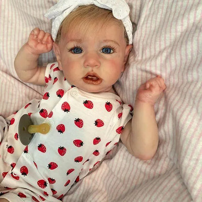 12"&16"inch ultra-soft, all-silicone realistic baby doll, soft newborn doll, boy or girl, with heartbeat and breathing, and various realistic body parts
