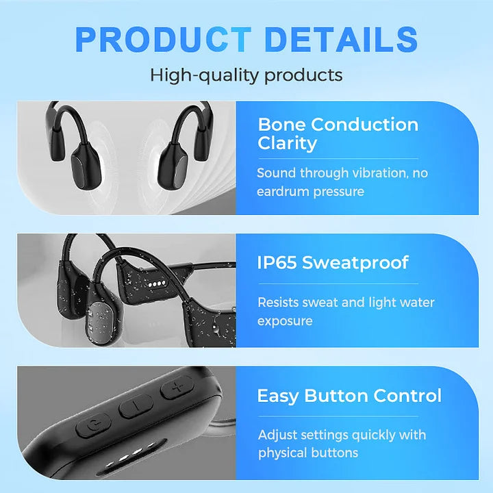⚡ 50K+ SOLD! Almost Gone-🔥Still Struggling to Hear Clearly? Brand-new Bone Conduction Smart Hearing Headphones